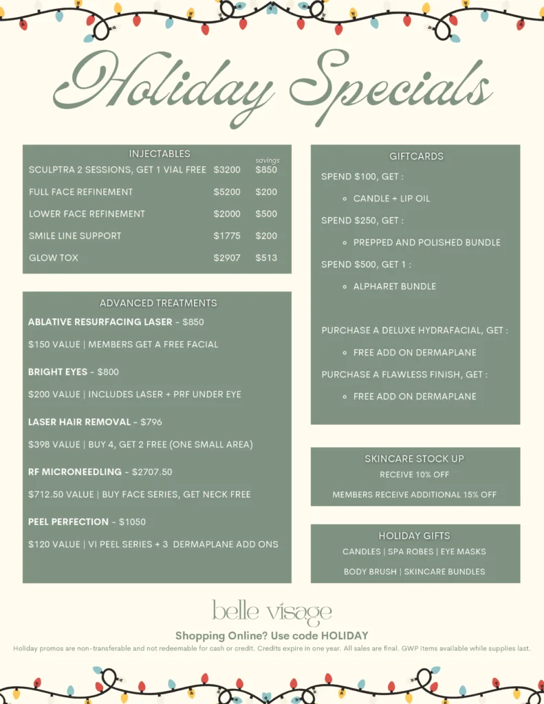 HOLIDAY SPECIALS